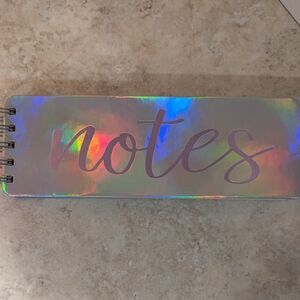 Holographic Spiral 🖋️ "NOTES" 🖋️ Notebook